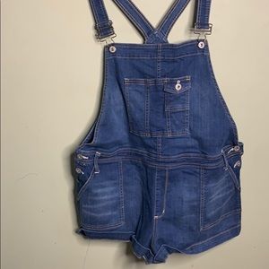 Denim Overalls